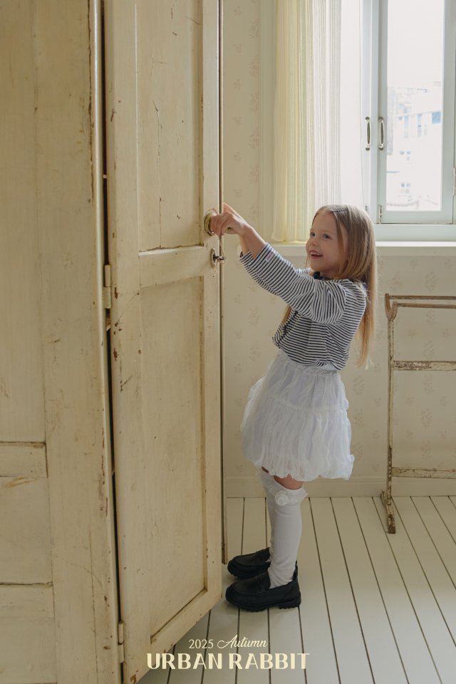 Urban Rabbit - Korean Children Fashion - #Kfashion4kids - Milk Balloon Chiffon Skirt - 7