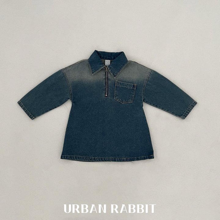Urban Rabbit - Korean Children Fashion - #Kfashion4kids - Brushed Denim One-piece - 11