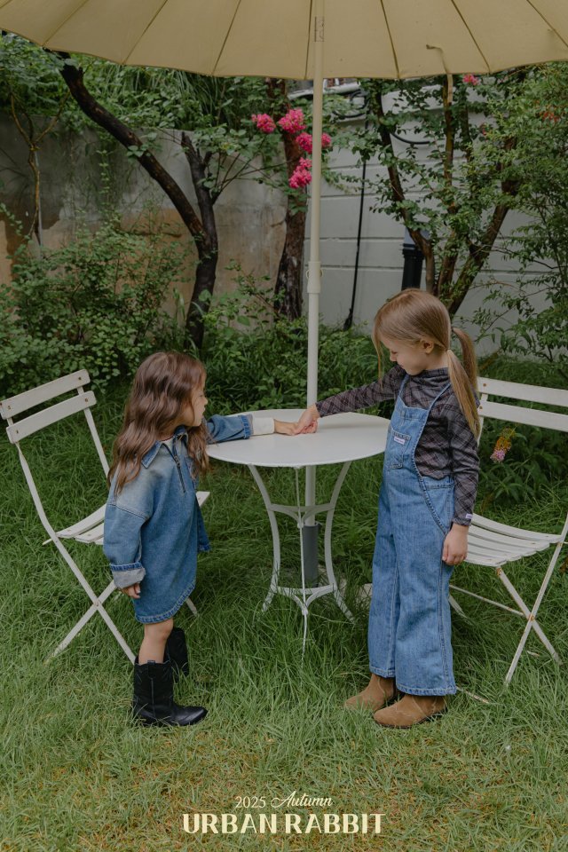 Urban Rabbit - Korean Children Fashion - #childofig - Check Slim Hoodie Tee - 7