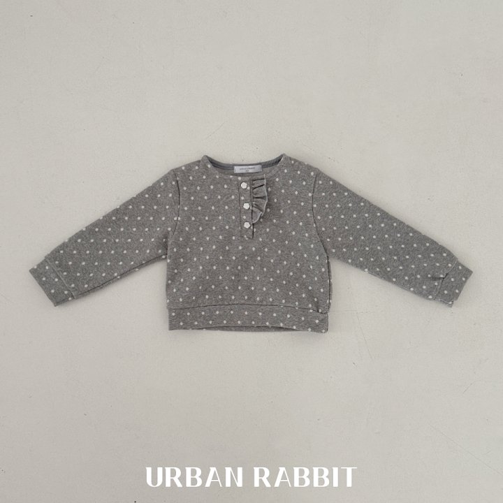 Urban Rabbit - Korean Children Fashion - #childofig - Little Dot Frill Tee - 12