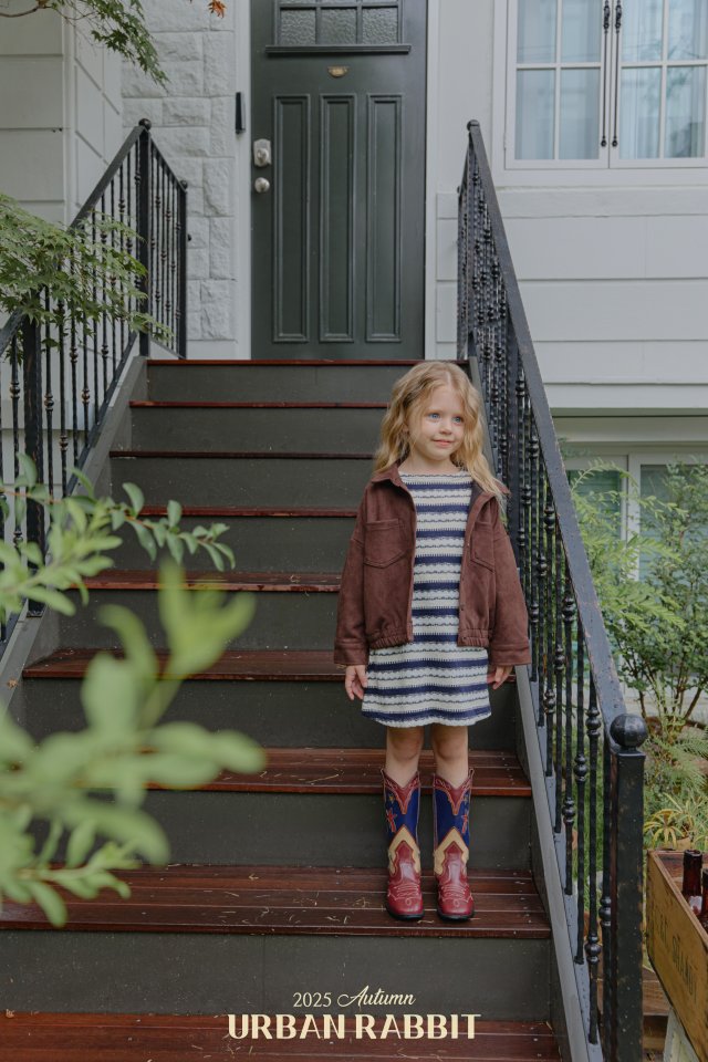 Urban Rabbit - Korean Children Fashion - #childrensboutique - Suede Autumn Shacket - 5