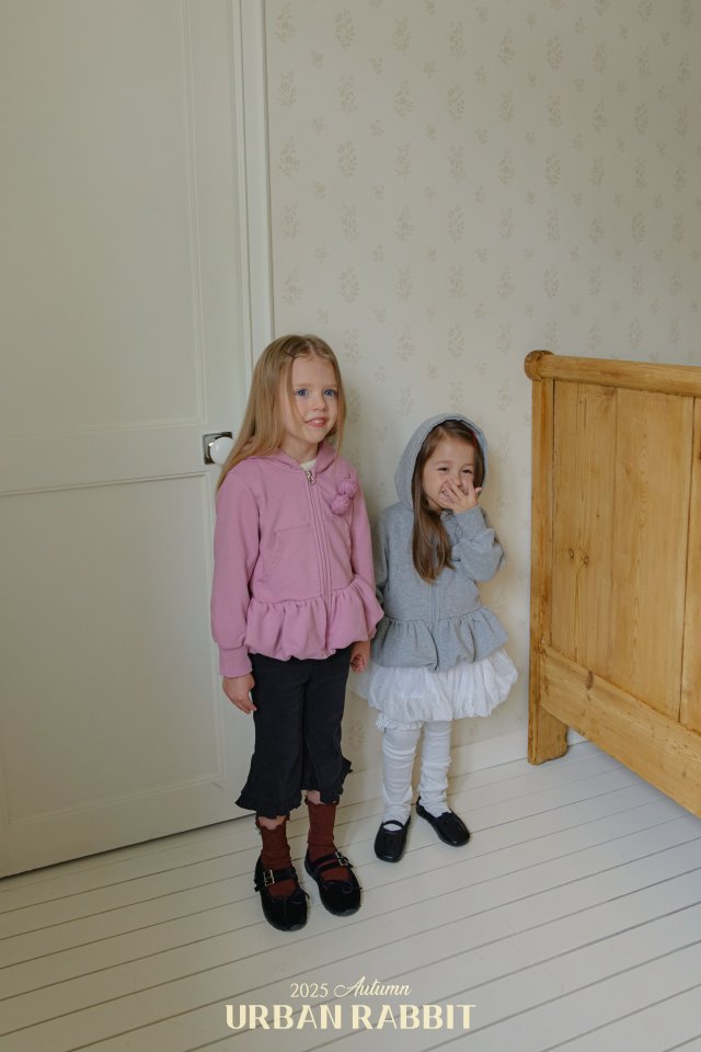 Urban Rabbit - Korean Children Fashion - #childrensboutique - Rosy Balloon Zip-up Jumper - 3