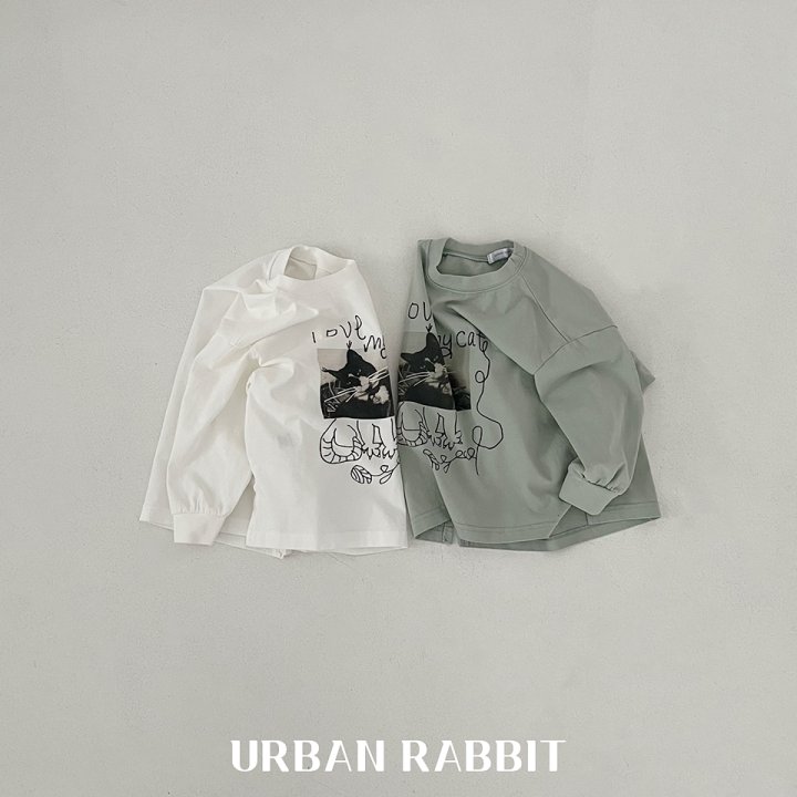 Urban Rabbit - Korean Children Fashion - #childrensboutique - My Cat Long Tee - 12