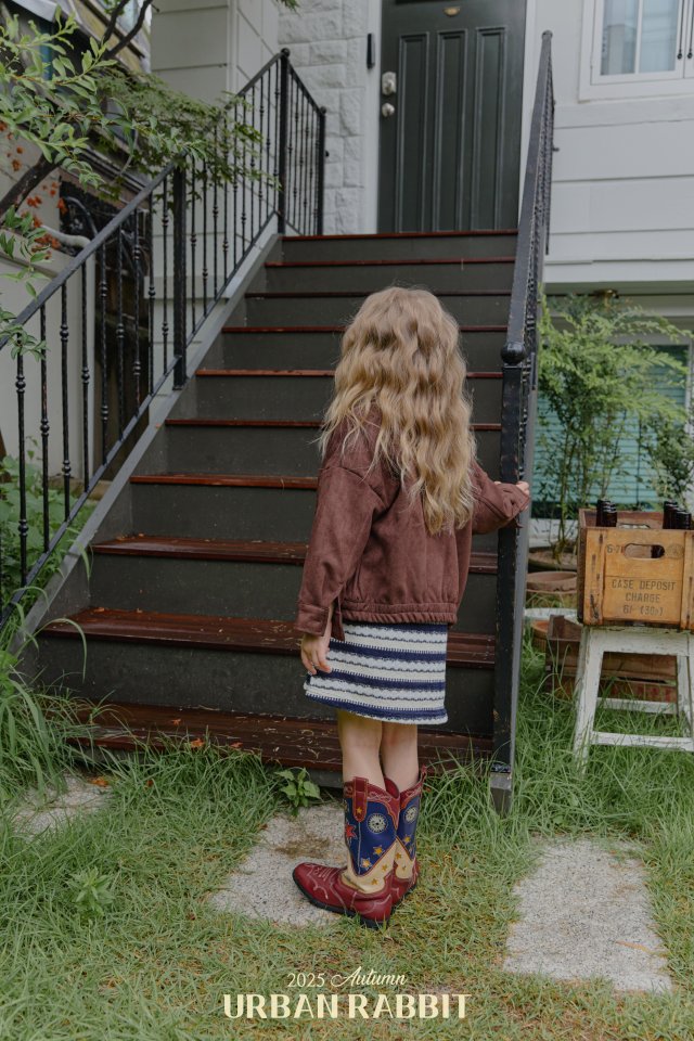 Urban Rabbit - Korean Children Fashion - #designkidswear - Suede Autumn Shacket - 6