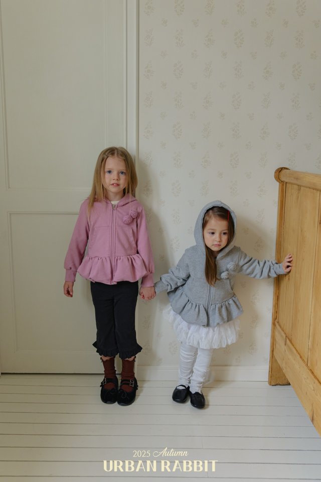 Urban Rabbit - Korean Children Fashion - #childrensboutique - Rosy Balloon Zip-up Jumper - 4