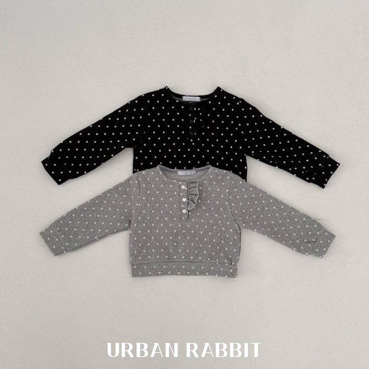Urban Rabbit - Korean Children Fashion - #designkidswear - Little Dot Frill Tee