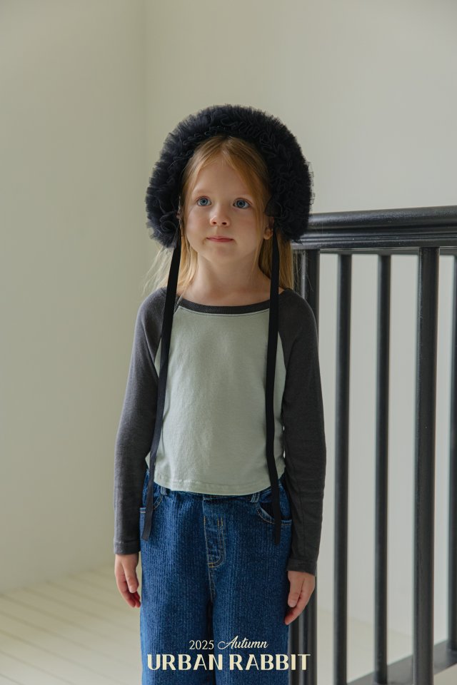 Urban Rabbit - Korean Children Fashion - #designkidswear - Round Raglan Tee - 12