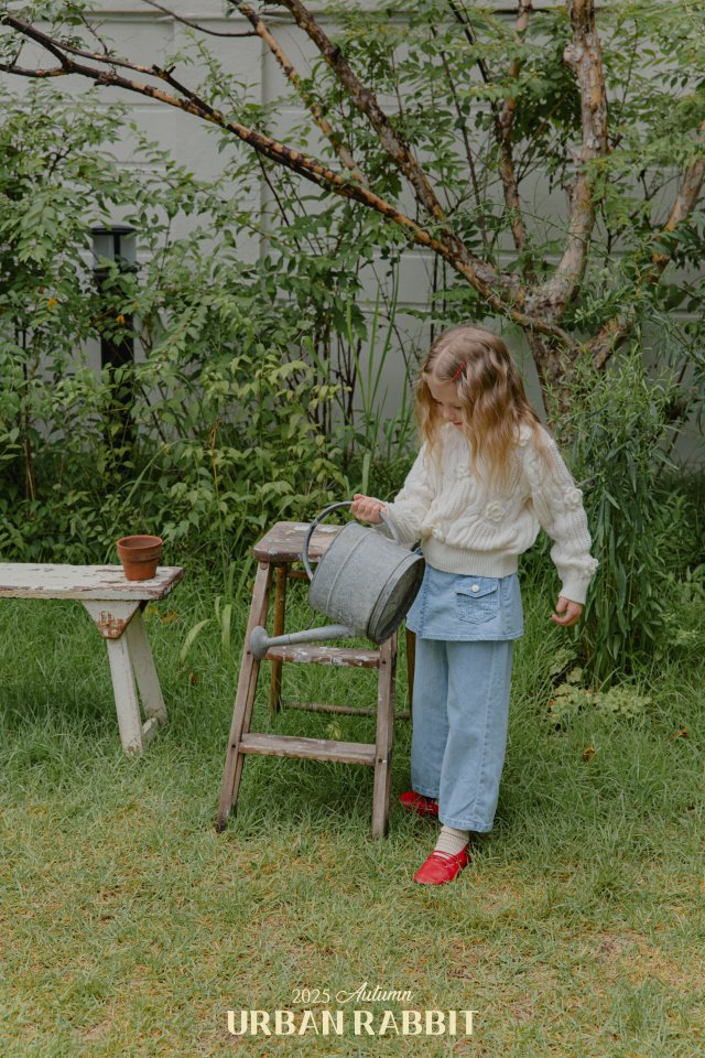 Urban Rabbit - Korean Children Fashion - #designkidswear - Pocket Wrap Denim Pants - 9