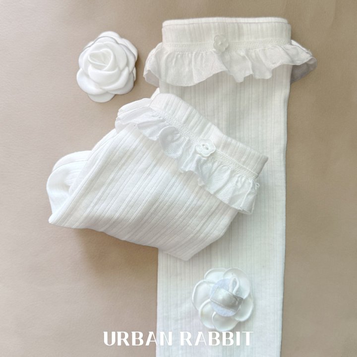 Urban Rabbit - Korean Children Fashion - #designkidswear - Rose Frill Long Socks - 8