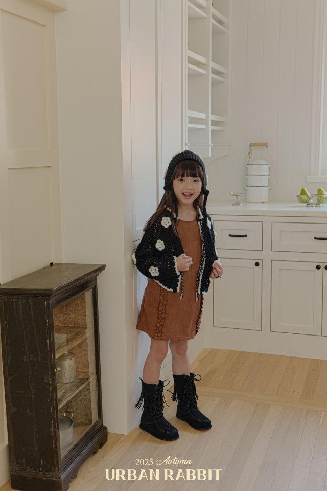 Urban Rabbit - Korean Children Fashion - #designkidswear - Suede Frill One-piece - 10
