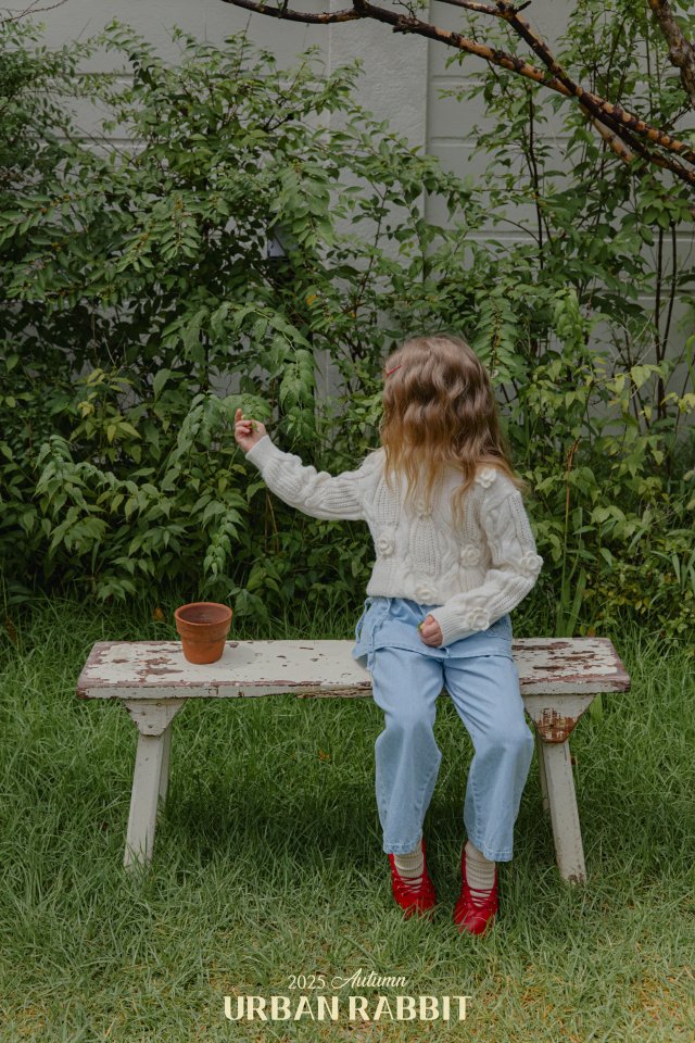Urban Rabbit - Korean Children Fashion - #discoveringself - Pocket Wrap Denim Pants - 10