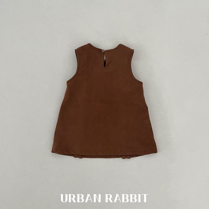 Urban Rabbit - Korean Children Fashion - #discoveringself - Suede Frill One-piece - 11