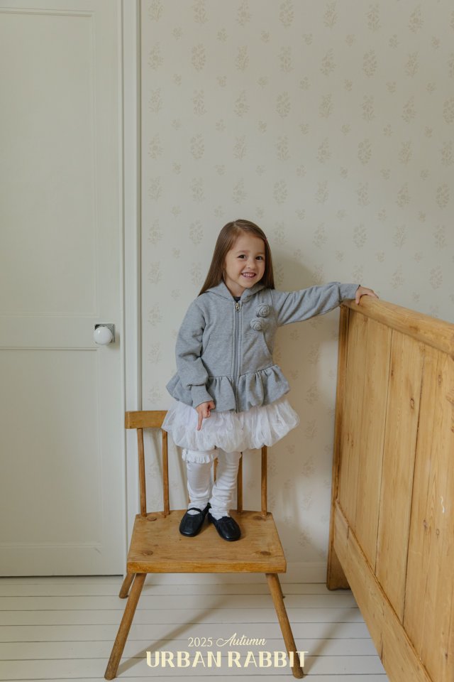 Urban Rabbit - Korean Children Fashion - #fashionkids - Rosy Balloon Zip-up Jumper - 6