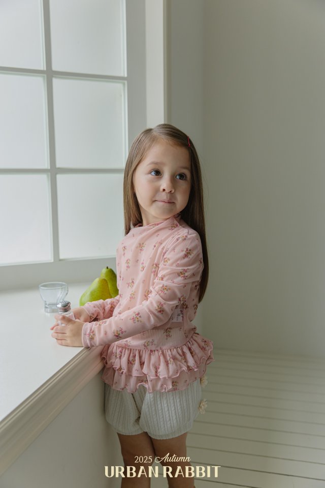 Urban Rabbit - Korean Children Fashion - #fashionkids - Flower Tiered Tee - 12