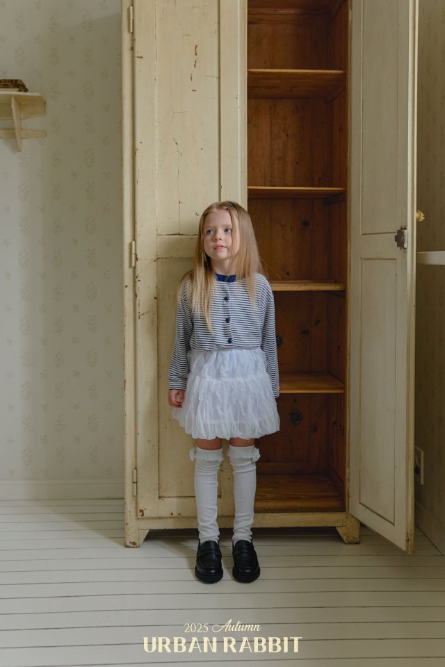 Urban Rabbit - Korean Children Fashion - #fashionkids - Milk Balloon Chiffon Skirt - 3