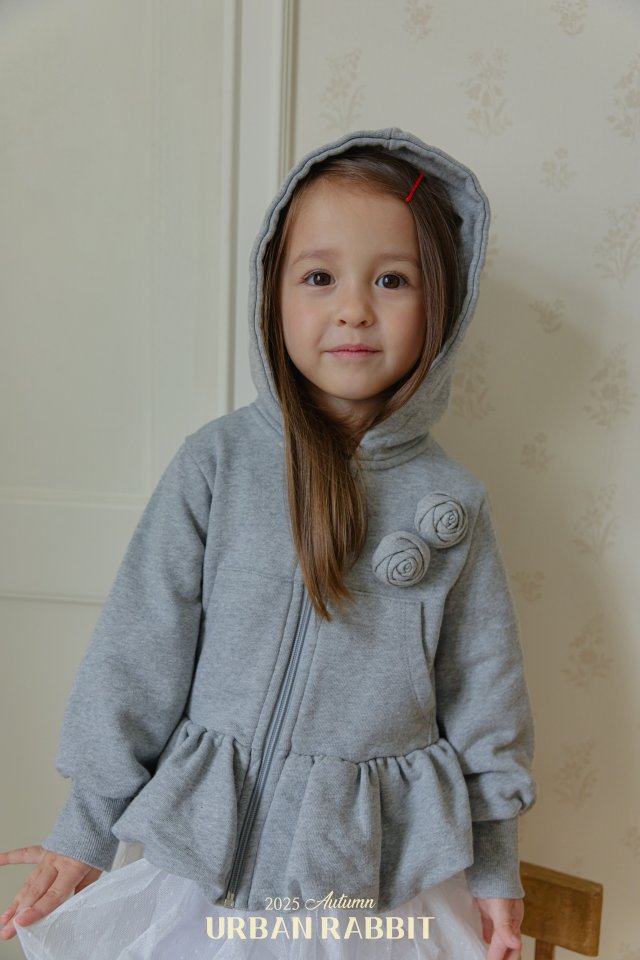 Urban Rabbit - Korean Children Fashion - #kidsshorts - Rosy Balloon Zip-up Jumper - 7