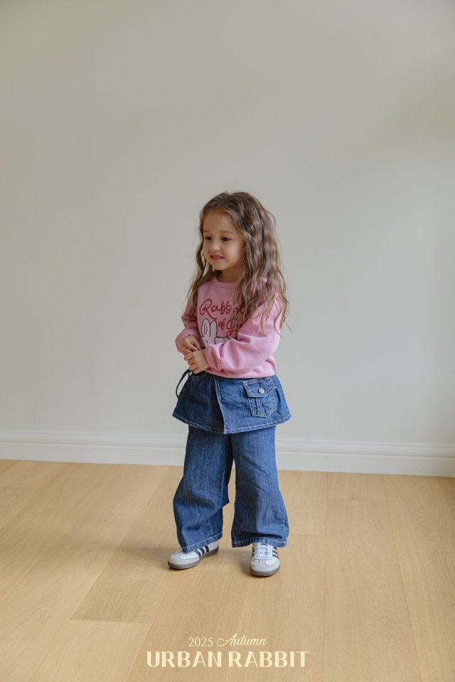 Urban Rabbit - Korean Children Fashion - #kidsshorts - Rabbit Slim Sweatshirt - 9