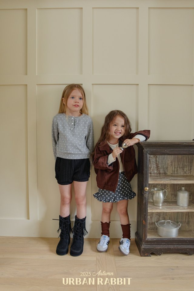 Urban Rabbit - Korean Children Fashion - #kidsstore - Suede Autumn Shacket - 10