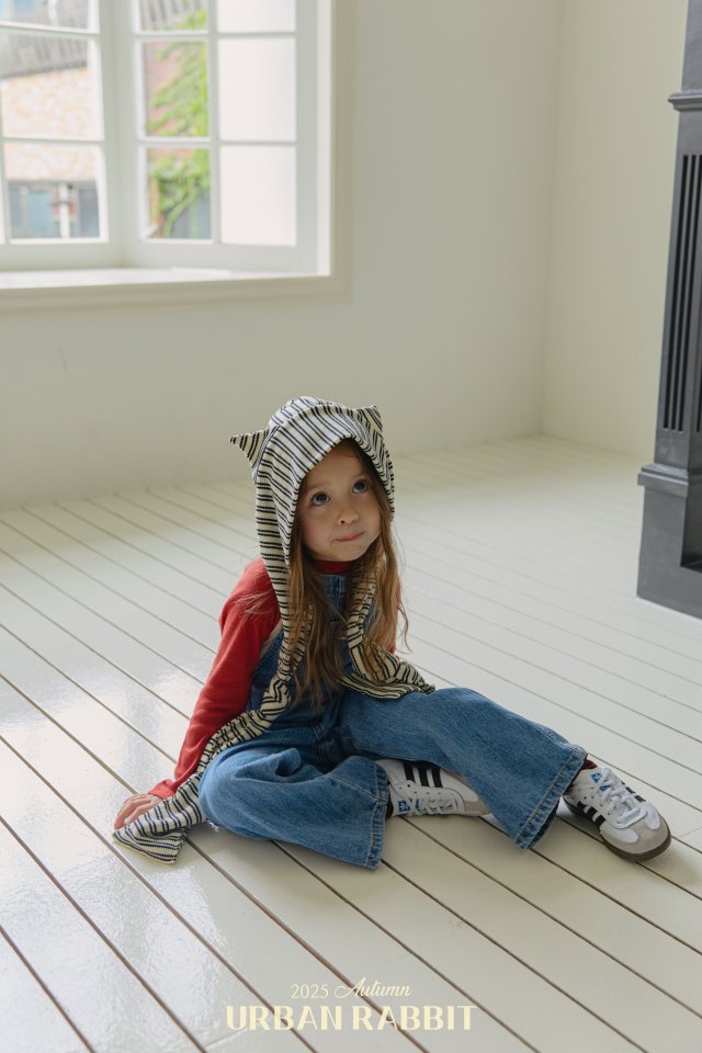 Urban Rabbit - Korean Children Fashion - #kidsstore - Miyaho Hoodie Muffler - 7