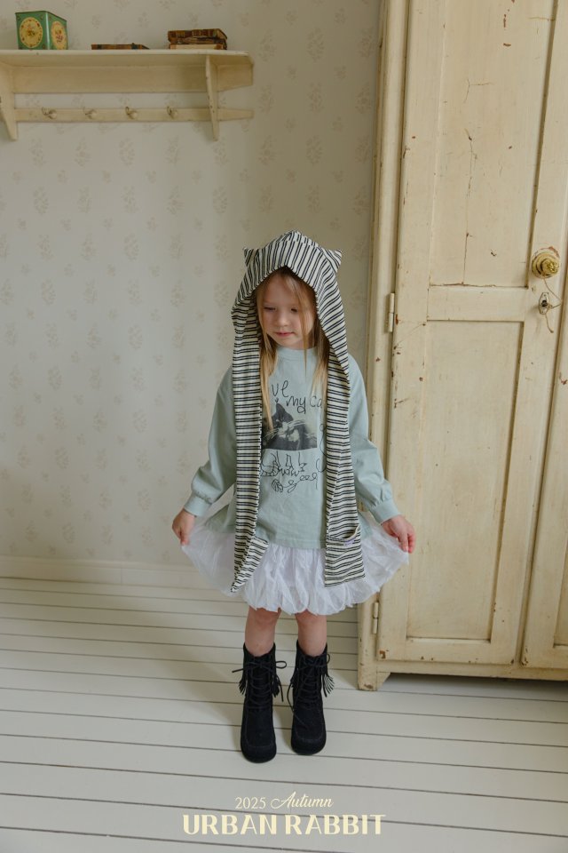 Urban Rabbit - Korean Children Fashion - #kidsstore - My Cat Long Tee - 3