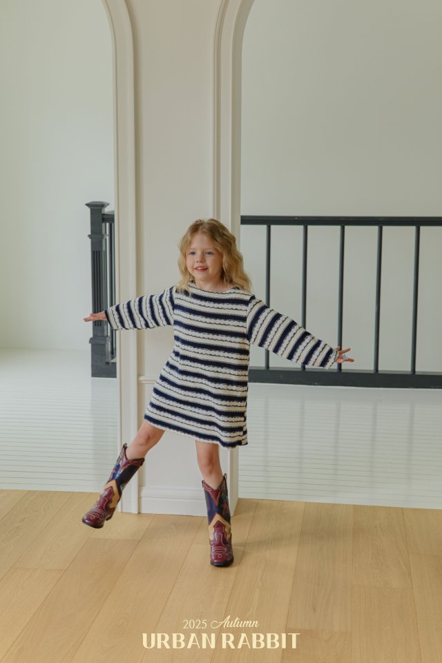 Urban Rabbit - Korean Children Fashion - #kidsstore - Ethnic Knit One-piece