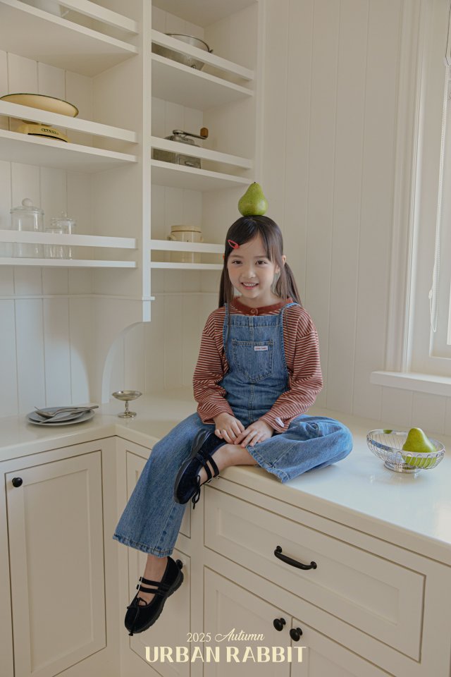 Urban Rabbit - Korean Children Fashion - #kidsshorts - Loose Stripe Cardigan - 4