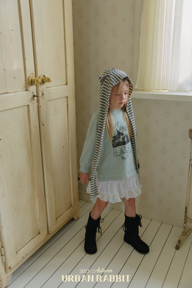 Urban Rabbit - Korean Children Fashion - #kidsstore - My Cat Long Tee - 4