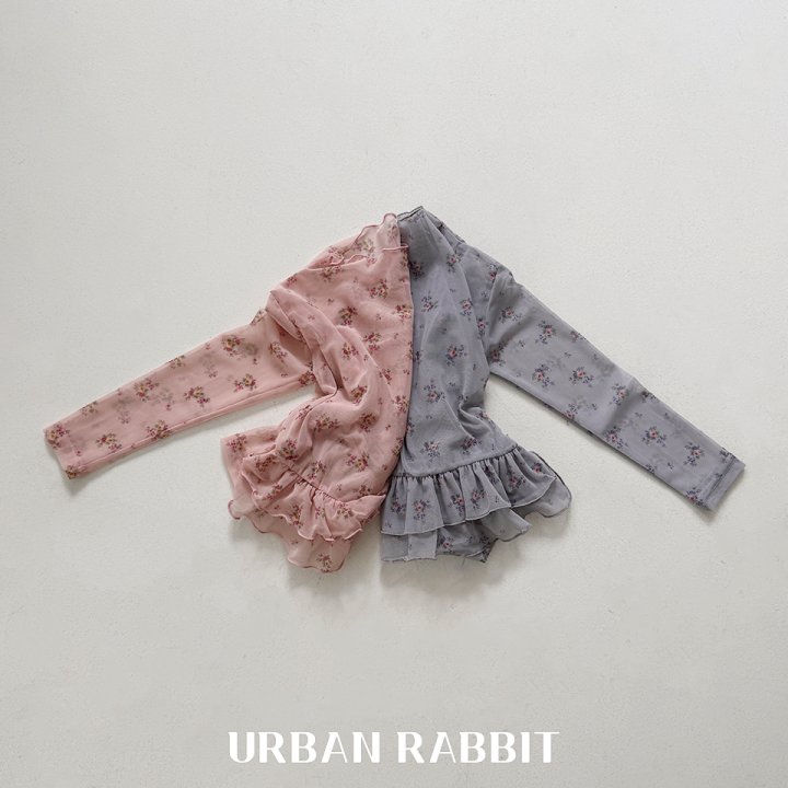 Urban Rabbit - Korean Children Fashion - #kidzfashiontrend - Flower Tiered Tee