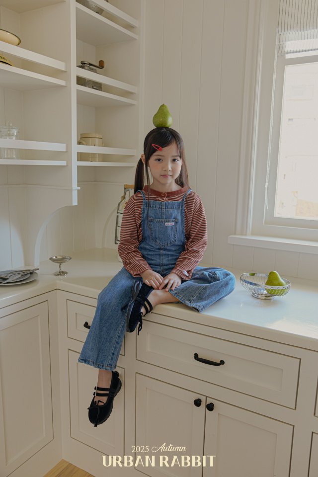 Urban Rabbit - Korean Children Fashion - #kidzfashiontrend - Loose Stripe Cardigan - 5