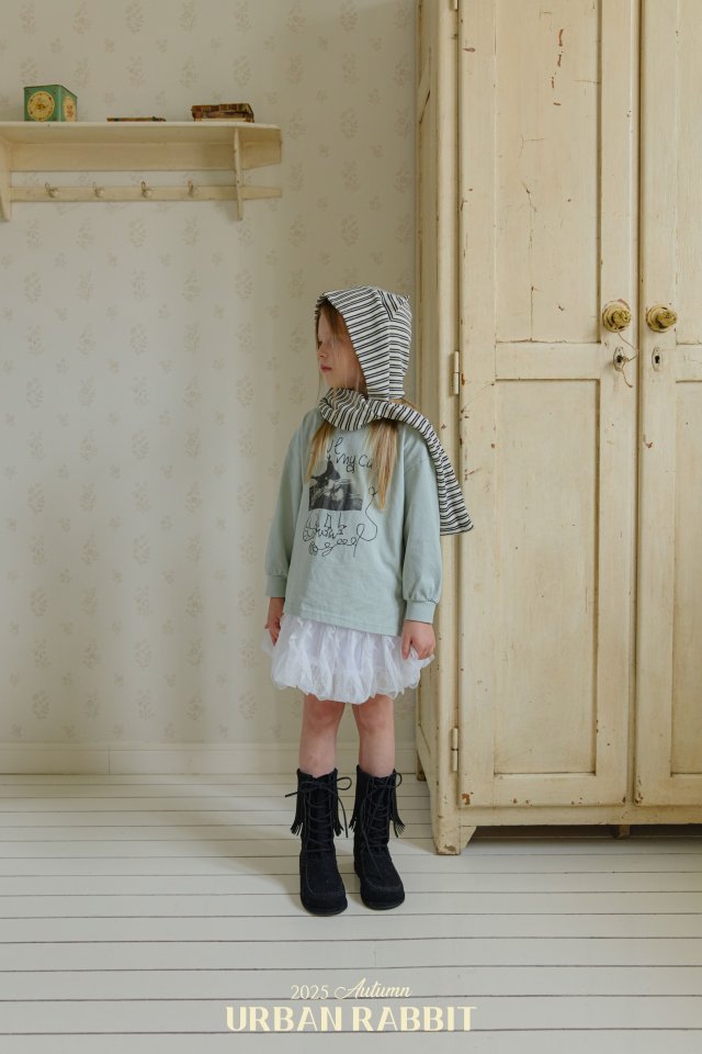 Urban Rabbit - Korean Children Fashion - #littlefashionista - My Cat Long Tee - 6