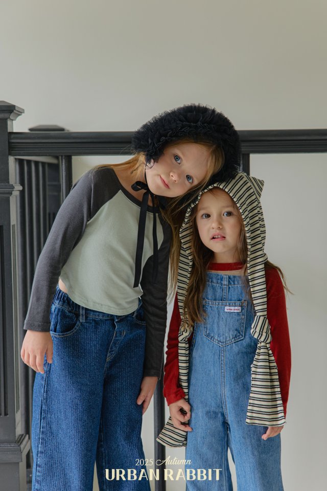 Urban Rabbit - Korean Children Fashion - #littlefashionista - Round Raglan Tee - 5
