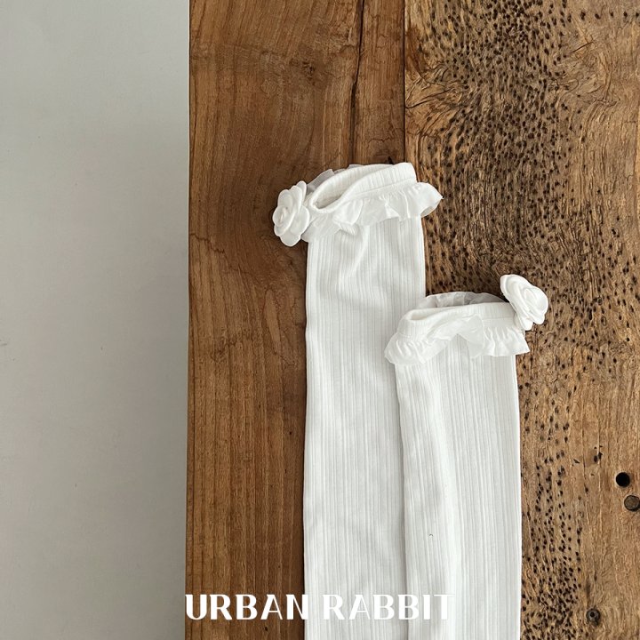 Urban Rabbit - Korean Children Fashion - #littlefashionista - Rose Frill Long Socks