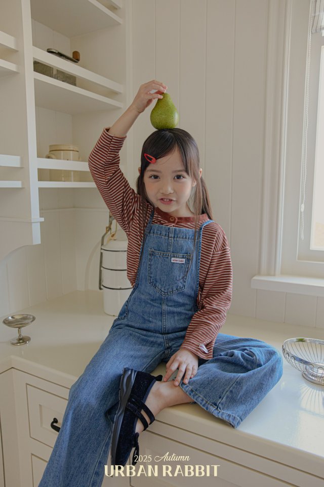 Urban Rabbit - Korean Children Fashion - #littlefashionista - Loose Stripe Cardigan - 7