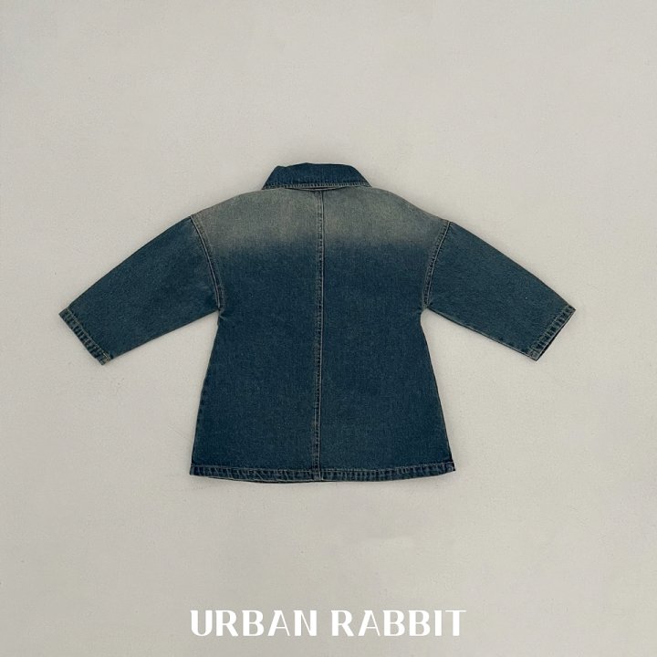 Urban Rabbit - Korean Children Fashion - #littlefashionista - Brushed Denim One-piece - 12