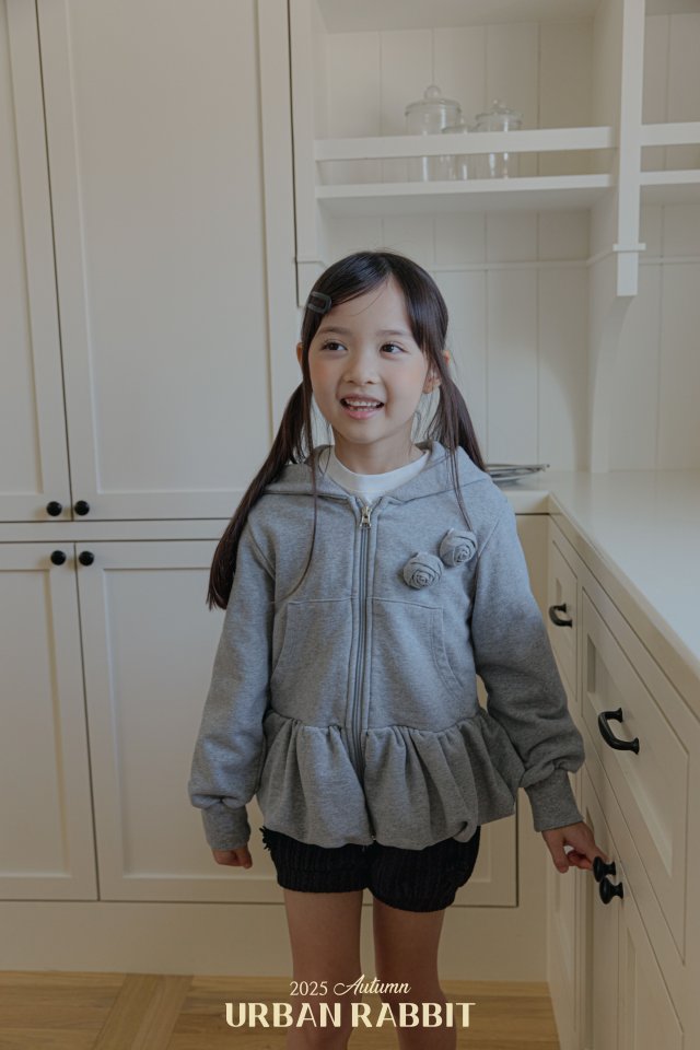 Urban Rabbit - Korean Children Fashion - #magicofchildhood - Rosy Balloon Zip-up Jumper - 12