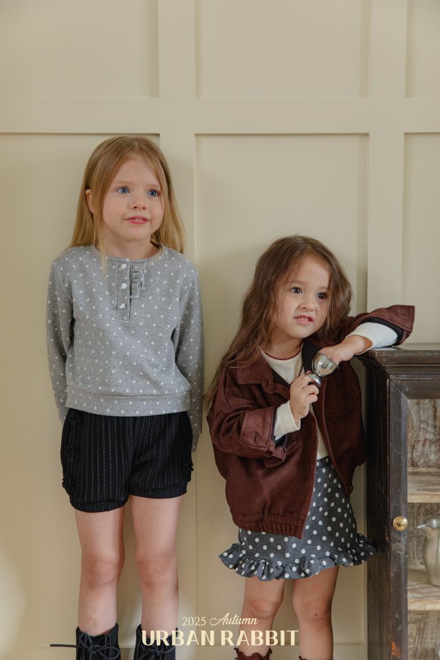 Urban Rabbit - Korean Children Fashion - #magicofchildhood - Little Dot Frill Tee - 9