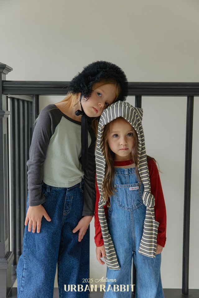Urban Rabbit - Korean Children Fashion - #magicofchildhood - Round Raglan Tee - 6