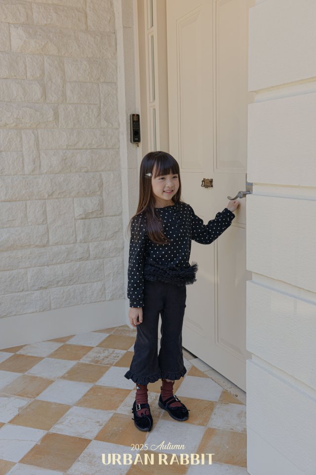 Urban Rabbit - Korean Children Fashion - #magicofchildhood - Cream Frill Belt - 12