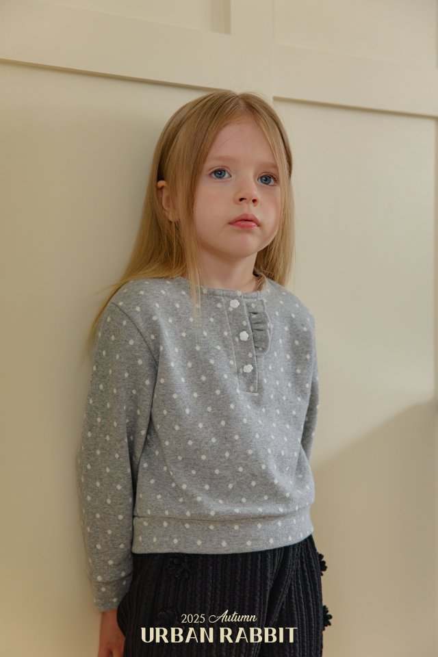 Urban Rabbit - Korean Children Fashion - #minifashionista - Little Dot Frill Tee - 10