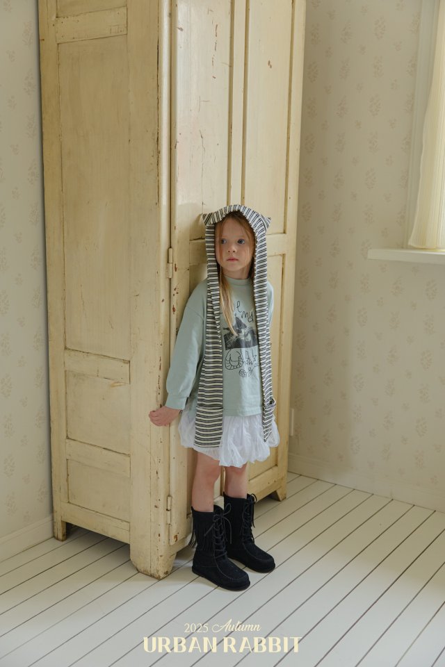 Urban Rabbit - Korean Children Fashion - #minifashionista - My Cat Long Tee - 8