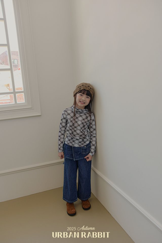 Urban Rabbit - Korean Children Fashion - #magicofchildhood - Pocket Wrap Denim Pants - 4