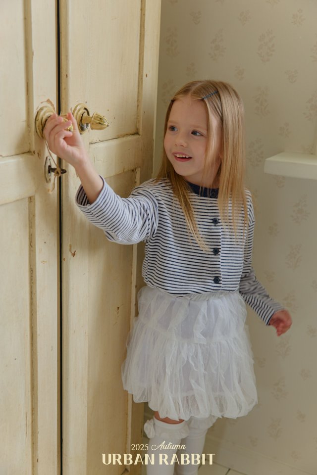 Urban Rabbit - Korean Children Fashion - #minifashionista - Milk Balloon Chiffon Skirt - 10