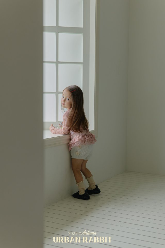 Urban Rabbit - Korean Children Fashion - #minifashionista - Pom Pom Knit Half Pants - 7