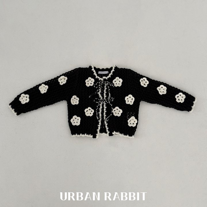 Urban Rabbit - Korean Children Fashion - #prettylittlegirls - Crochet Flower Cardigan - 12