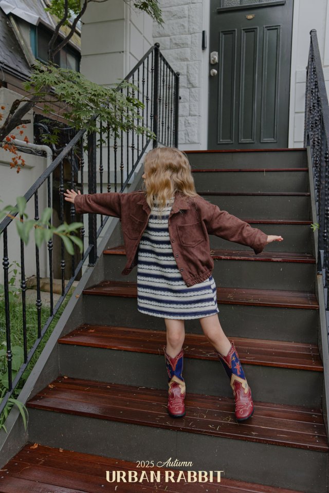 Urban Rabbit - Korean Children Fashion - #prettylittlegirls - Ethnic Knit One-piece - 7