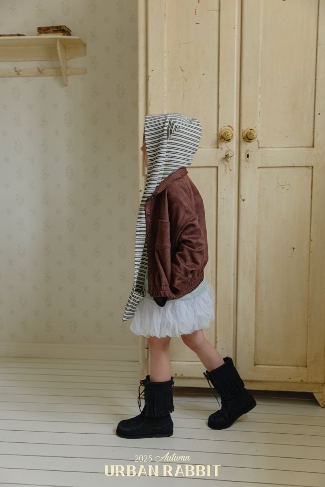 Urban Rabbit - Korean Children Fashion - #prettylittlegirls - Milk Balloon Chiffon Skirt - 11