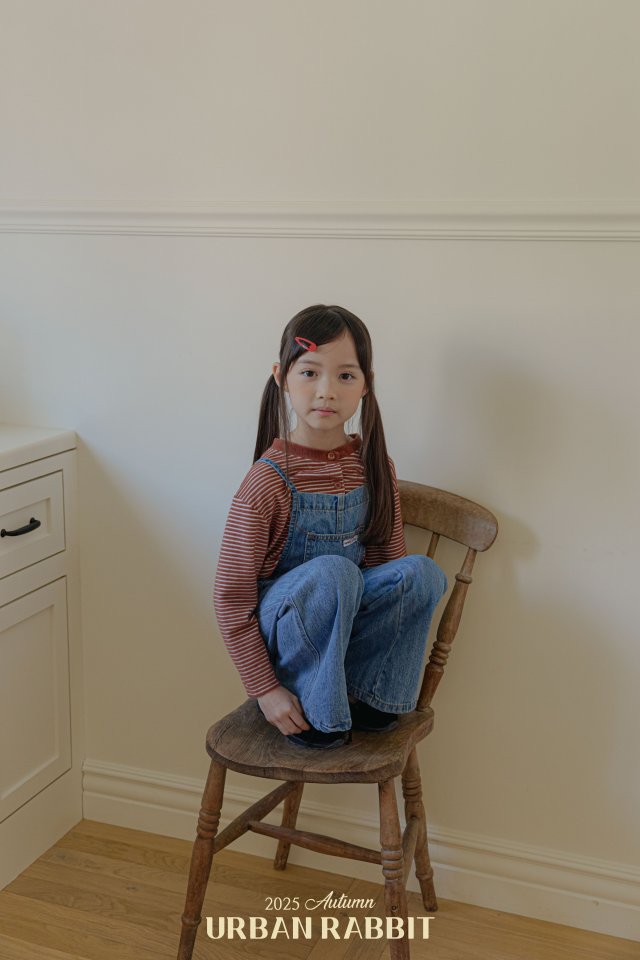 Urban Rabbit - Korean Children Fashion - #prettylittlegirls - Loose Stripe Cardigan - 10