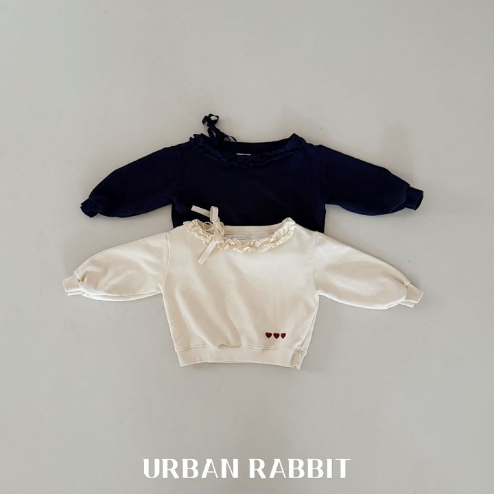 Urban Rabbit - Korean Children Fashion - #todddlerfashion - Off-shoulder Frill Tee