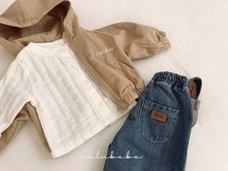 Valu Bebe - Korean Baby Fashion - #babyboutique - Two-Way Henley Neck Shirt (Bebe) - 6