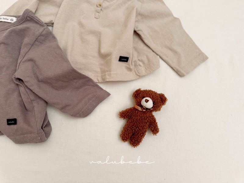 Valu Bebe - Korean Baby Fashion - #babyboutique - Har Two-Button Tee (Bebe) - 10